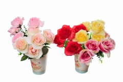 113 veštačko cveće buketi